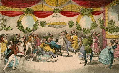 M. Jorrocks fait un Faux Pas au Bal de la Comtesse de Jackson, 1838
