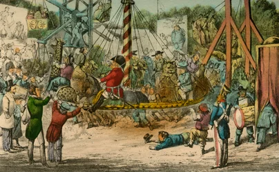 M. Jorrocks fait une promenade à la fête de St. Cloud, 1838