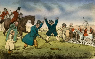 Vieux Tom, le lièvre vétéran, et ses expériences, 1838