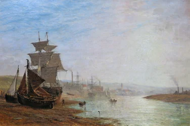 Marée Basse près de Shoreham, Sussex