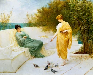 Sur la terrasse