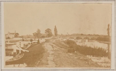 Écluse et pont de Chertsey