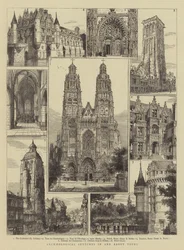 Croquis Archéologiques dans et autour de Tours
