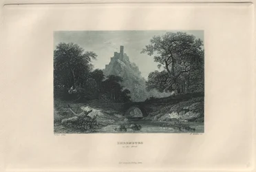 Das Malerische und Romantische Rheinland: Ehrenburg an der Mosel, 1928
