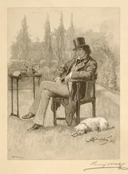 Henry Irving chez lui