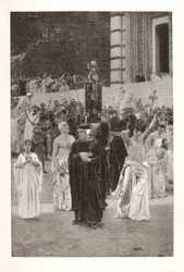 Les Flagellants (détail)