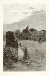 Les ruines de Hougomont