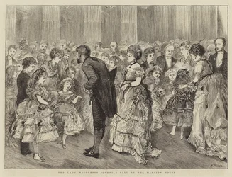 Le bal des jeunes du maire à Mansion House