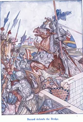 Bayard défend le pont