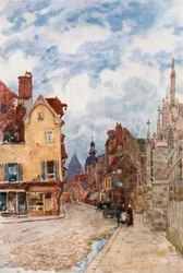 Une rue à Troyes