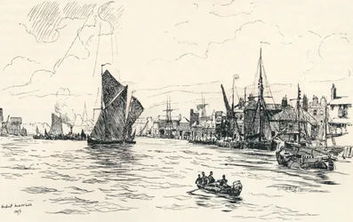 Depuis Limehouse Pier, 1873, 1894