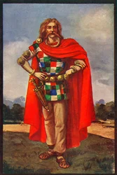 Un chef celte en tenue civile, 1924