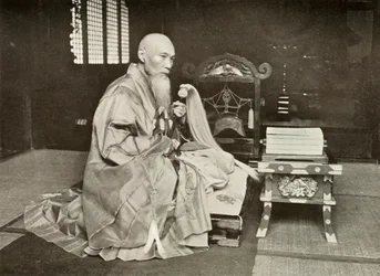 Un abbé bouddhiste, 1910