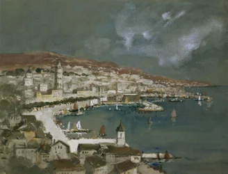 Le Port de Split, Croatie