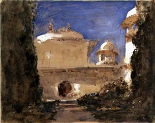 Le jardin du temple