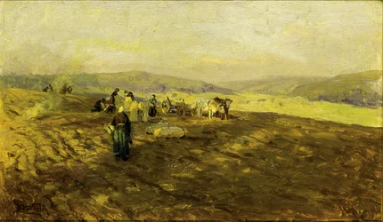 Glaneuses de pommes de terre, n.d.