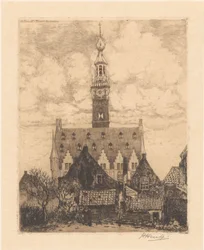 Hôtel de ville à Veere
