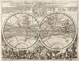 Une nouvelle carte du monde entier avec les alizés selon les observations les plus récentes et les plus précises LOC 2017585657