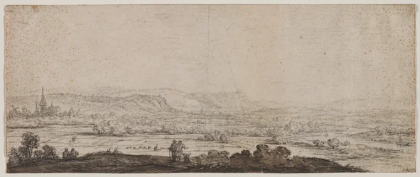 Paysage avec le village de Schenkenschanz, Gelderland