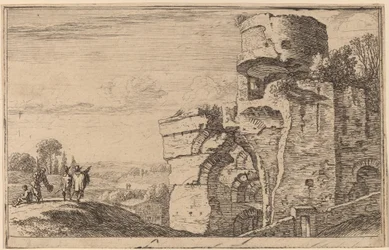 Ruines sur la colline Palatine