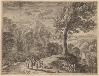 Le grand arbre et la cascade