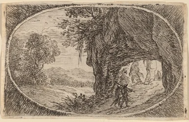 Le chemin à travers le rocher
