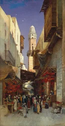 Un bazar égyptien