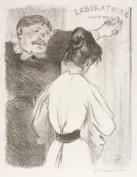 Laboratoire, vers 1900