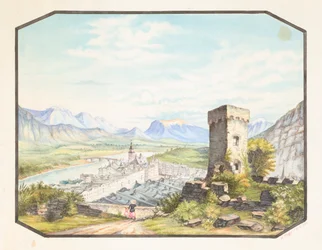 Rattenberg, Tyrol, vers 1858-1882