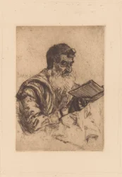 Homme juif en prière