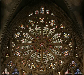 La rosace, (détail)