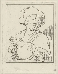 Homme avec cruche
