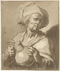 Homme avec une cruche (Le buveur)