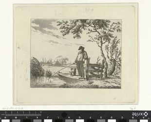 Pêcheur sur un ponton (Le pêcheur)