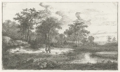 Deux chasseurs près d