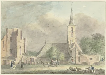 Église et ruine de l