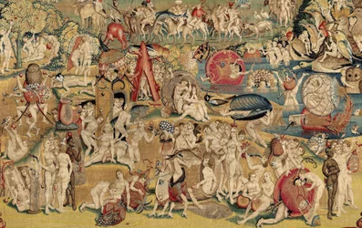 Le Jardin des délices terrestres. vers 1560