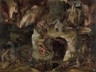 Paysage infernal