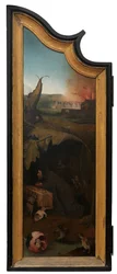 Panneau gauche du Triptyque de Job, c.1500-24