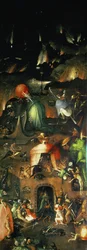 Le Jugement Dernier (Retable) : Intérieur de l