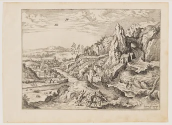Abraham et Isaac sur le chemin du sacrifice, extrait de Paysages avec scènes bibliques et mythologiques