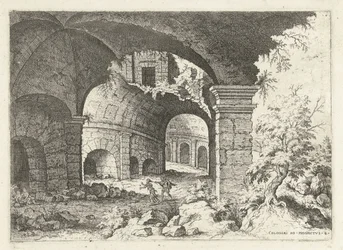 Huitième vue du Colisée à Rome