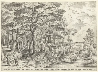Paysage avec la tentation du Christ