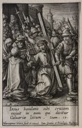 La Passion : Le Christ portant la croix
