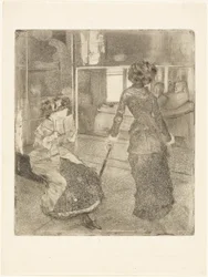 Mary Cassatt au Louvre : La galerie étrusque