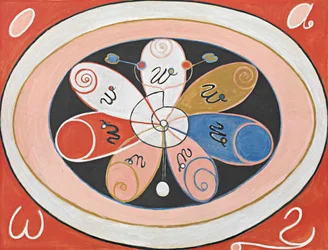 Évolution, no 15, groupe IV, Les étoiles à sept branches, 1908