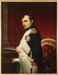 Napoléon Ier dans son étude en 1807