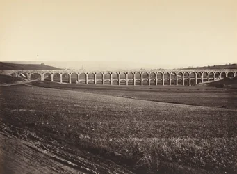 Arcades de pont sur Vanne, 1873