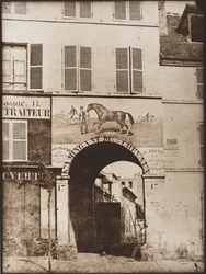 Arc et image de cheval
