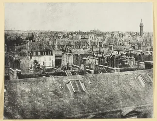 Les Toits de Paris (Vue de la rue Castiglione ?)